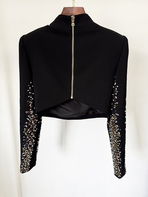 Full Sleeve Two-Piece Speaker Skirt Set with Colorful Sequins SR2418 A Perfect Combination of Style and Elegance