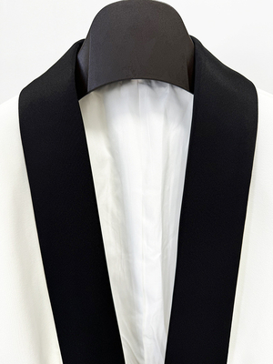 BA2337 Kimshein Women's Formal Short Jacket with Long Sleeves and Elegant Design Weaving Method