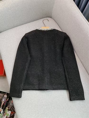 Guangdong BA2347 Kimshein Fashionable Women's Birthday Sports Jacket Dress Woolen Jacket Crystal Winter Women's Jacket