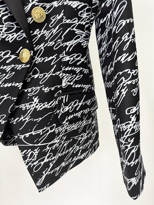 Fashionable BA2350 Women's Letter Print Sports Jacket with Digital Printing and Polyester Filling Spring Collection