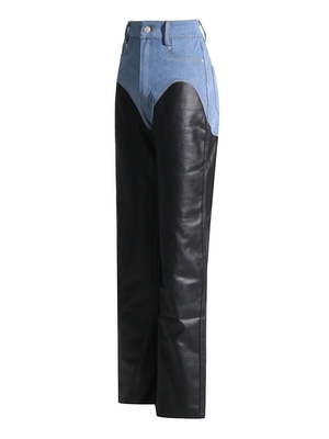 Kimshein CC2229 Fashion Drop Shipping Bulk Sexy 95% Cotton 5% Spandex Denim Women's Jeans with Casual Zipper Decoration