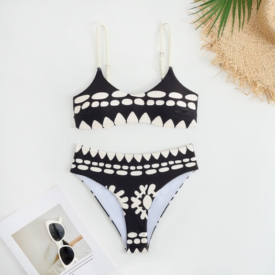 Breathable and Supportive 7-Day Sampling for SM2133 Summer Bikini Bra Women's Swimwear Beachwear Set