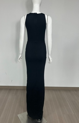 Environmental Friendly Sleeveless Hollow Out Crystal Fringe and Fashion Bandage Skirt SB3455 Evening Dress for Women