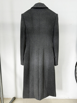 BA2341 Luxury Designer Women's Autumn/Winter Fashion Slim Long Sleeve Butterfly Bow Elegant Wool Midi Suit Coat Hot Item