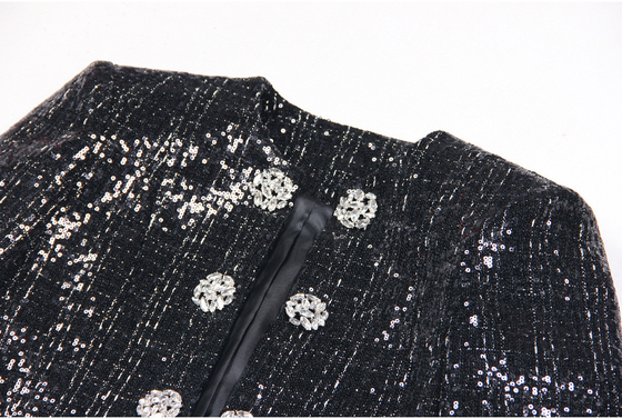 BA2324 Fashion Women's Spring and Autumn Jacket Standard Thickness Casual Outerwear with 7-Day Fast Sampling Support