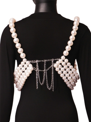 2023 Summer Fashion Women's Beachwear Satin Fabric Beaded Luxurious Vest Top Made in with 7 Days Fast Sampling Support