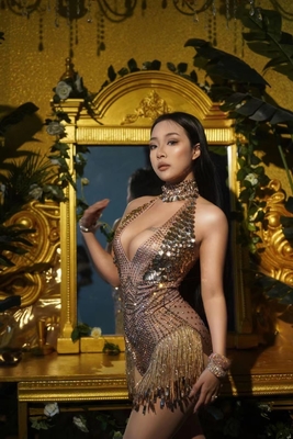 Sexy Backless Crystal Birthday Dress for Women Natural Waistline Sleeveless AD1602 Luxury Bodycon Dress