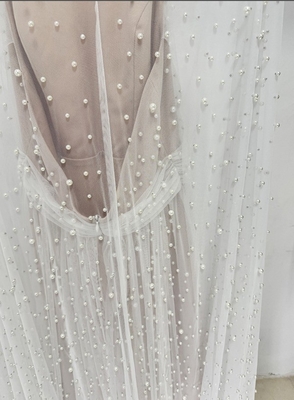 Pearl Beads in Luxurious Style ED2768 Kimshein Elegant Pearl Mesh Beaded Luxury Dress for Women's Elegant Evening Gown