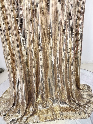 LS2659 Shiny Gold Crystal Sequin Dress Long Sleeve Tight Dress for Birthday Party Fashion Dress Pure Color No Train No Tail