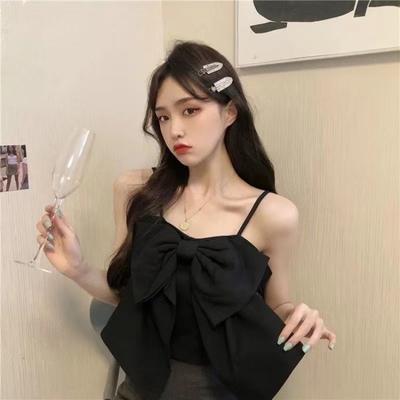 Kimshein D1245 European and American Style Tube Top Sexy Bow Backless Spaghetti Strap Italy Dress 600 Units for Purchase