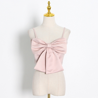 Kimshein D1245 European and American Style Tube Top Sexy Bow Backless Spaghetti Strap Italy Dress 600 Units for Purchase