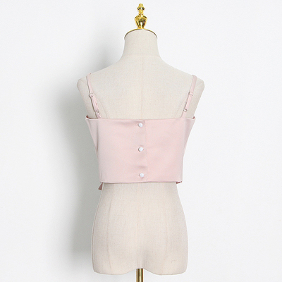 Kimshein D1245 European and American Style Tube Top Sexy Bow Backless Spaghetti Strap Italy Dress 600 Units for Purchase