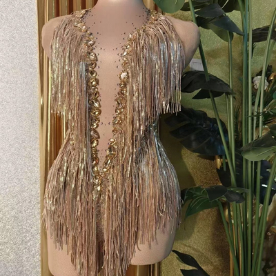 Natural Waistline AD1618 Women's Sexy Fringe Cocktail Dress with Crystal Diamond Mini Dress Occasion Sexy Party Club Wear