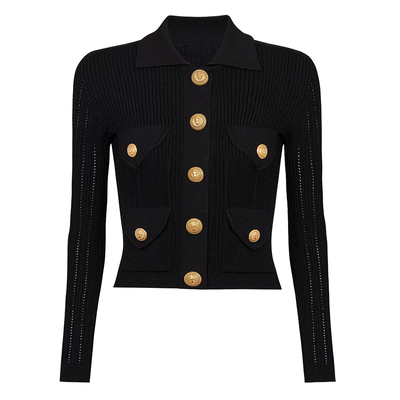 SR2389 Women's Knitted Suit Elegant Office Attire with 7-Day Fast Sampling and Intelligent Tracking Support