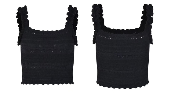 Guangdong Made KD2314 Women's Summer Two-Piece Knit Set Lazy Style with Anti-Pilling Sleeveless Top and Long Skirt