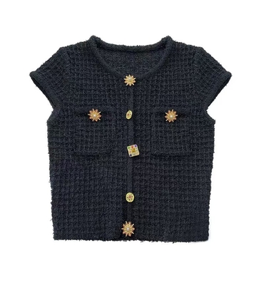 Kimshein KD2290 Gold Sin Fashion Celebrity Two-Piece Set Sophisticated Summer Dress and Matching Outfit in Woven Fabric