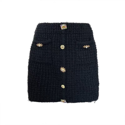 Kimshein KD2290 Gold Sin Fashion Celebrity Two-Piece Set Sophisticated Summer Dress and Matching Outfit in Woven Fabric
