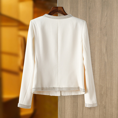 BA2244 Kimshein French Style Women's Long-Sleeved Coat for Celebrity Parties and Events from Guangdong