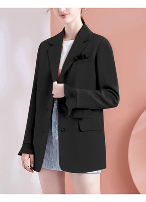 Kimshein BA2252 Trend Women's Fashion Slim Fit Dress Lapel Women's Official Suit Jacket 7-Day Fast Sampling Smart Tracking