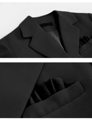 Kimshein BA2252 Trend Women's Fashion Slim Fit Dress Lapel Women's Official Suit Jacket 7-Day Fast Sampling Smart Tracking