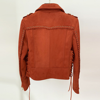 Kimshein BA2287 Women's Fashion Pocket Jacket Winter Suede Plus Size Fashion Jacket for Women and 1 Piece Minimum Order