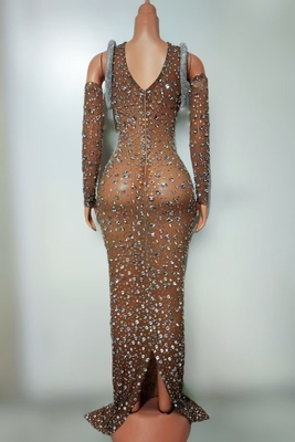 Custom Design Option AD2495 Kimshein Off-Shoulder Women's Evening Dress Crystal Ball Gown for Prom