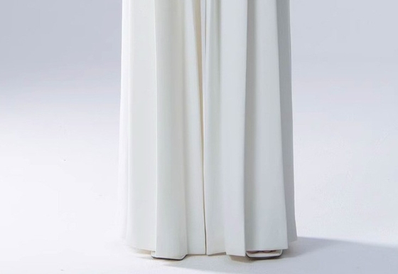 Kimshein SS2317 2024 -Manufactured Elegant Women's Bandage Dress with Feather Detail and Belted Waist