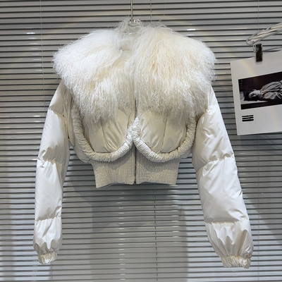 Kimshein BA2303 Women's Winter Suit Jacket Fashionable and Elegant Made with Environmentally Friendly Materials