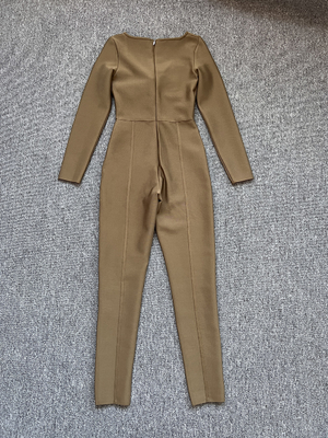 Summer Season JB2214 Women's Full-length Streetwear Jumpsuit Activewear and Bodysuit with Custom Logo Customization Option