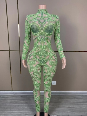 AD1905 Kimshein Diamond Pearl Bodycon Dress for Women's Party Nightclub and Sports Wear The Ultimate Statement Piece