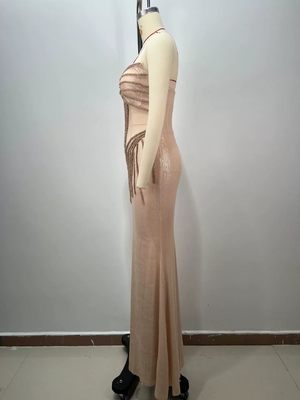 ED2731 Kimshein Fashion Women's Fantasy Long Dress Elegant Sequin Evening Dress and with Needle Inspection Technology