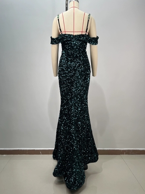 Mrs. Jinxin's Birthday Party Dress ED2736 Women's Evening Dress with Dry Cleaning Feature and Customizable Logo Position
