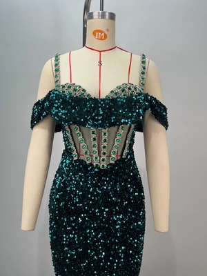 Mrs. Jinxin's Birthday Party Dress ED2736 Women's Evening Dress with Dry Cleaning Feature and Customizable Logo Position