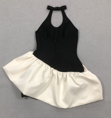 SB3406 Kimshein Elegant Backless Bandage Dress Floral and Sexy Mini Dress for Women's Parties SB3406 Adult Size Backless