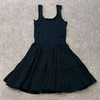 KD2360 Kimshein Women's Mini Sleeveless Dress Beautiful and Stylish Knitted Dress for Women