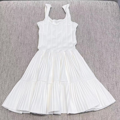 KD2360 Kimshein Women's Mini Sleeveless Dress Beautiful and Stylish Knitted Dress for Women
