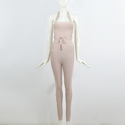Autumn Season BA175 Fashion Women's Club Wear Italian Spaghetti Strap Sexy Bodysuit Bandage Jumpsuit Playsuit and Bodysuit