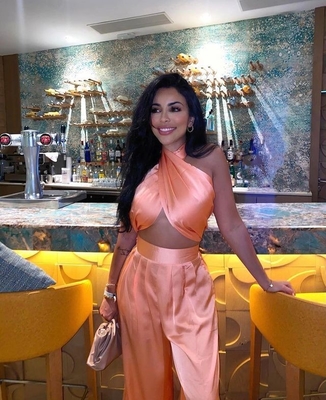 Made BA7441 Hot Summer Sexy Women's Cross Strap Off-Shoulder Tight-Fitting Club Party Casual Jumpsuit Water Wash Process