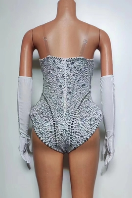 s AD2261 V-Neck Dance Costume The Ultimate Combination of Style and Performance with Dazzling Diamonds