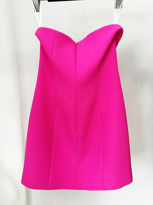 Full Sleeve SR2357 Women's Party Dress Celebrity Evening Dress Fashion Suit in Solid Color with and Design