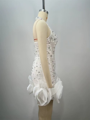 ED2712 Women's Fashionable Luxurious Elegant Mini Christmas Dress Natural Waistline Guangdong-Manufactured and Designed