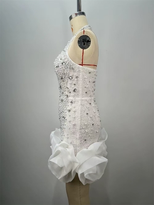 ED2712 Women's Fashionable Luxurious Elegant Mini Christmas Dress Natural Waistline Guangdong-Manufactured and Designed