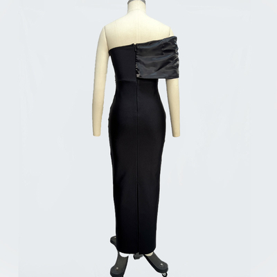 Other SB3367 Beaded Birthday Bodycon Bandage Cocktail Elegant Pearl Dress Lady Elegant Party Dress with Collar Polyester