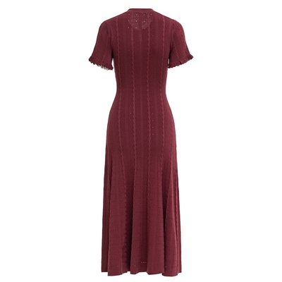 7 Days Fast Sampling Intelligent Tracking Supported KD2354 Kimshein Summer O-neck Women's Knitted Short Sleeve Long Dress