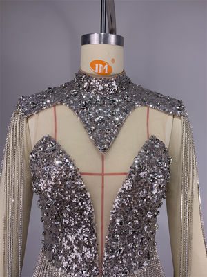 Supporting Needlework Technique ED2685 Kimshein Shiny Mini Dress for Women Sexy Crystal Evening Dress with Water Diamond