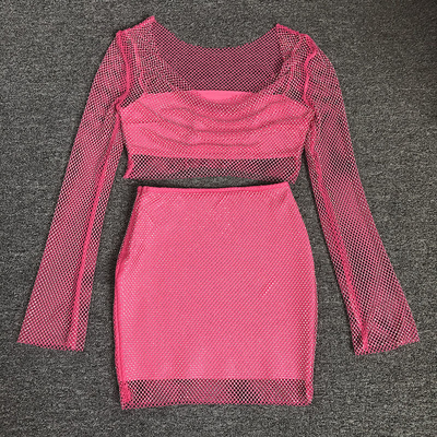 SS2310 Kimshein End Fashion Two-Piece Set for Elegant and Fashionable Women Regular Sleeve Size S-L
