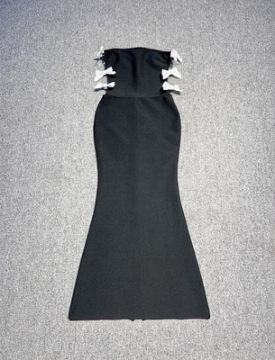 Kimshein SB3344 Delightful Off-Shoulder Butterfly Bow Dress Perfect for Summer Celebrations and Gatherings