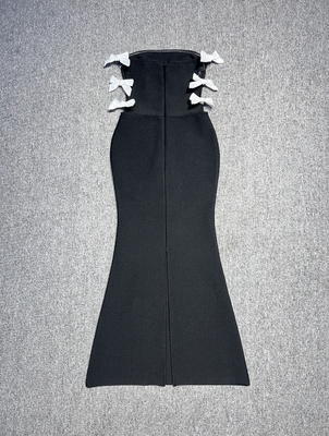 Kimshein SB3344 Delightful Off-Shoulder Butterfly Bow Dress Perfect for Summer Celebrations and Gatherings