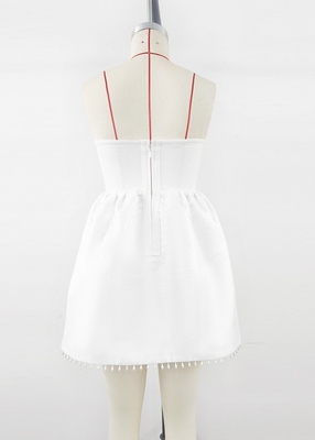 Kimshein SB3340 Women's Sexy Off-Shoulder Lace Mini Party Dress Fashion Bandage Dress Elegant Women's 3D One-Piece Dress