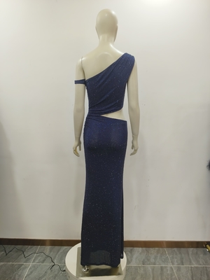 Other Collar SB3343 Women's Summer Dress with Beaded Evening Gown and Elegant Design Washable Fabric